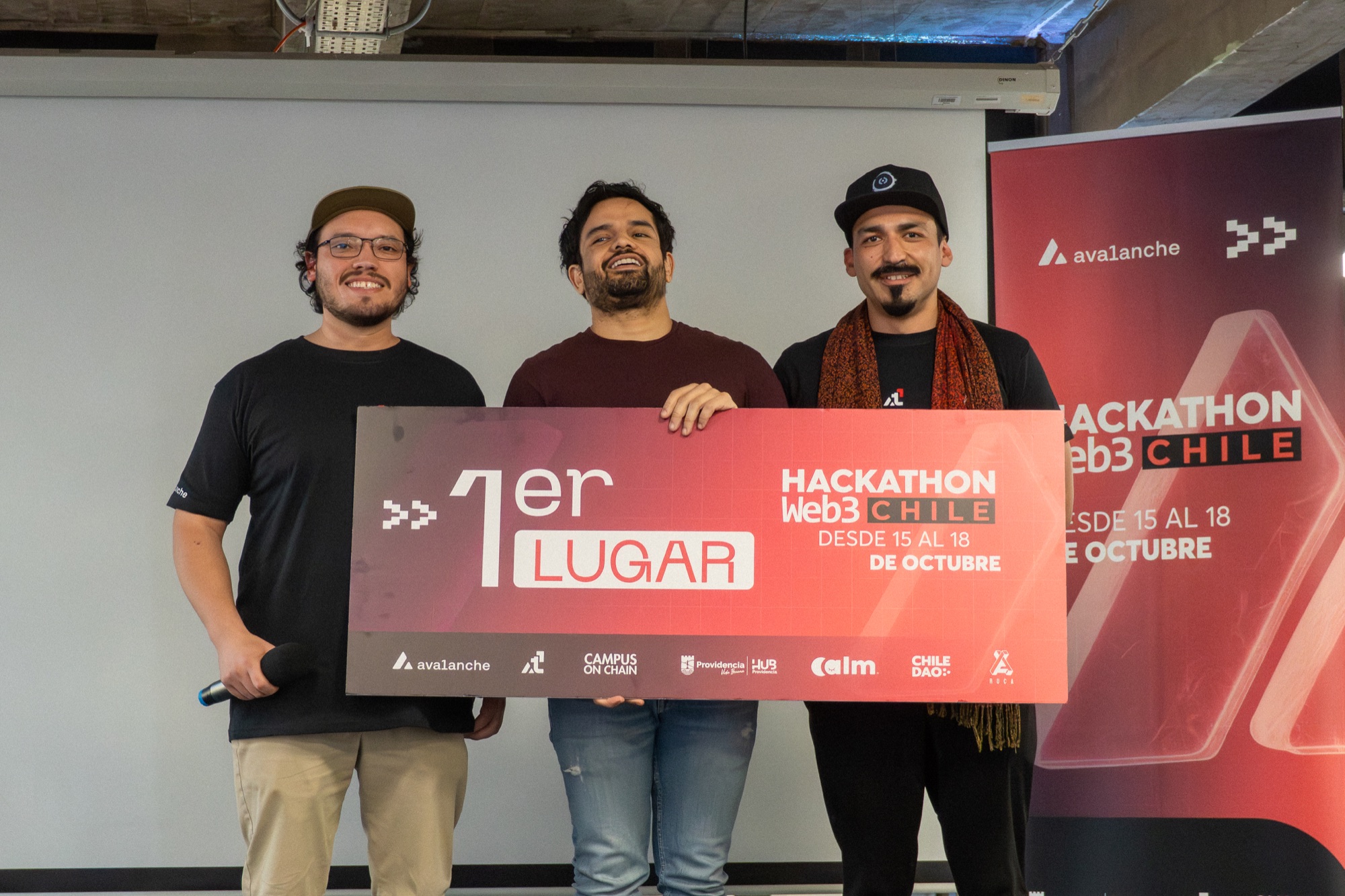 Ganadores del primer lugar