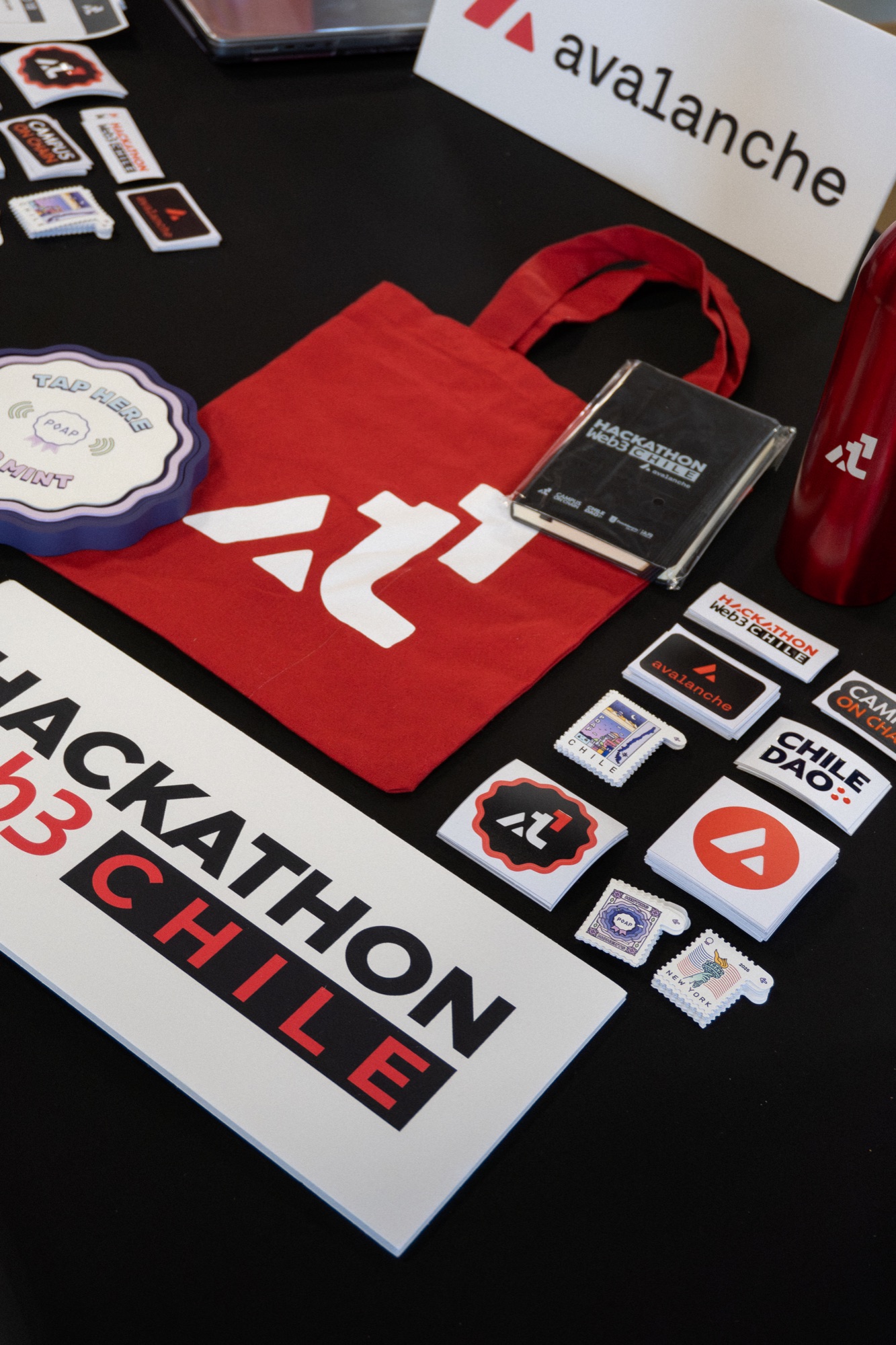 Detalle del merchandising de Avalanche